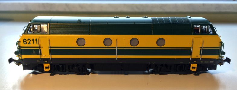 Van Biervliet - Budget Line - SNCB NMBS 6211 - Reeks Série 62 - VB-9116 F