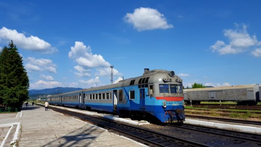 Vynohradiv railcar D563 photo