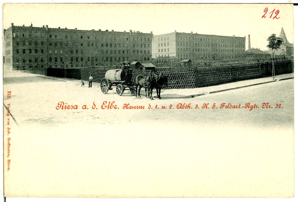 00212-Riesa-1898-Kaserne-Brück & Sohn Kunstverlag