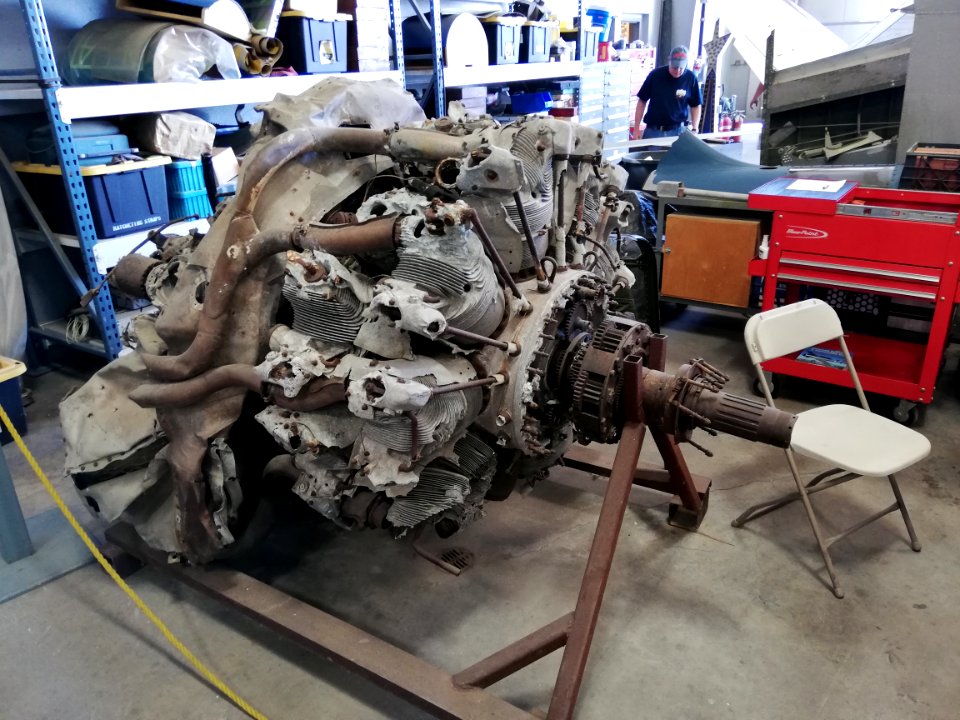 Unknown engine at Yanks Air Museum 20190920 02