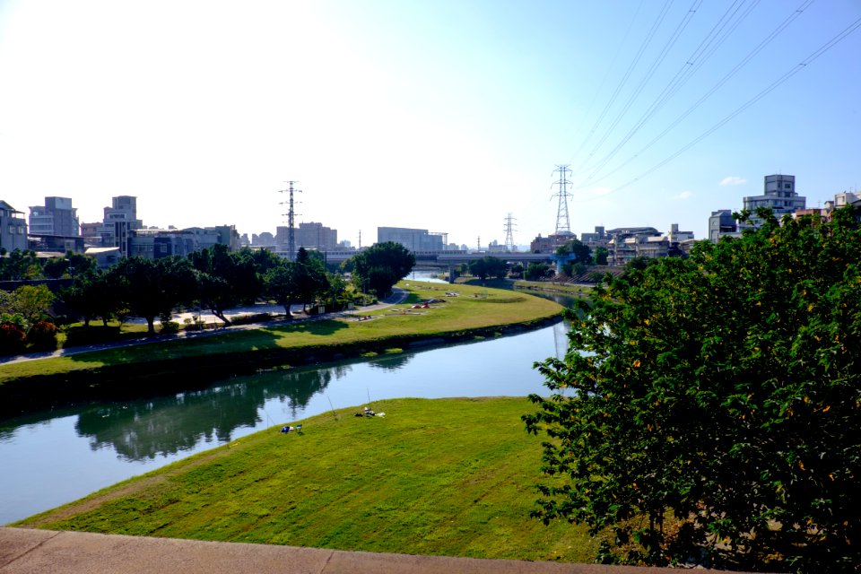 Waishuangxi View from Fulin Bridge 20150102a