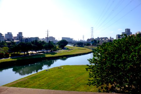 Waishuangxi View from Fulin Bridge 20150102a