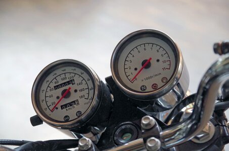 Tachometer odometer temperature
