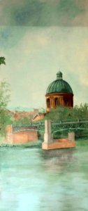 Peinture murale, Palais Niel, Toulouse 02