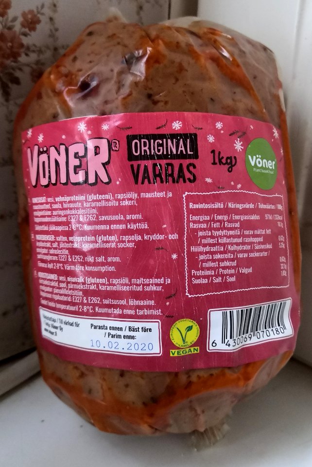 Vöner varras 1 KG