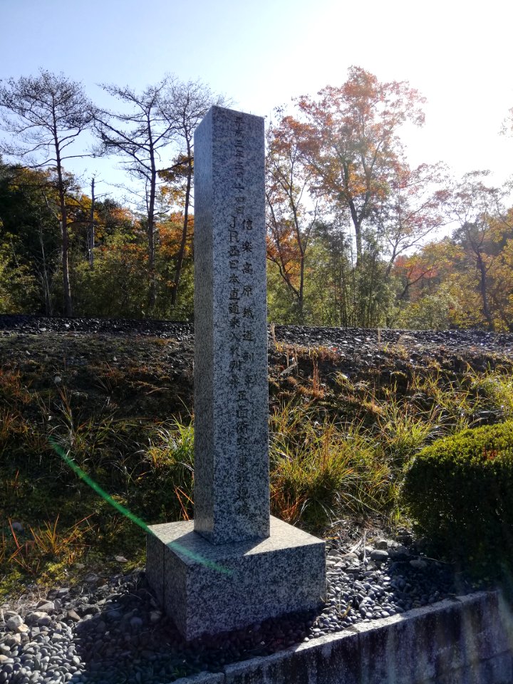 Memorial of Shigaraki Kohgen Railway train collision disaster 20201115 05