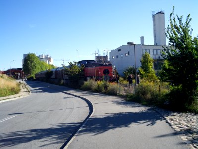 Malmo Limnhamn railway tourist train