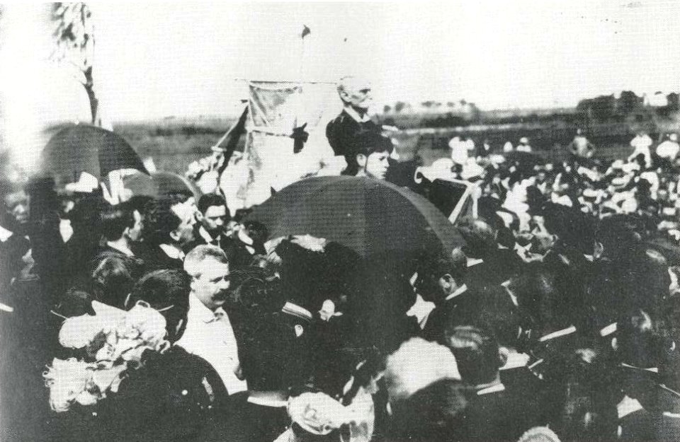 Máximo Gómez en el acto de inauguración del mausoleo a Antonio Maceo, 1899 2