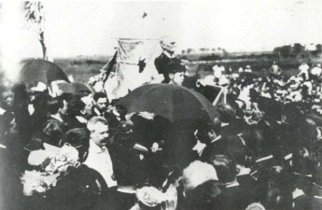Máximo Gómez en el acto de inauguración del mausoleo a Antonio Maceo, 1899 2