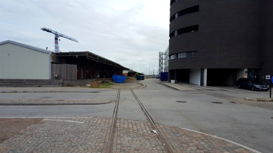 Malmo Limhamn railway severed