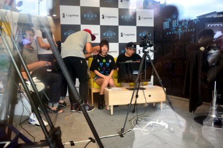 Presenters Stand by before Weekend Arena Opening 20170618