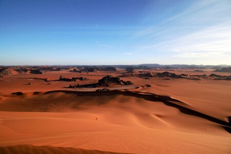 Tin-merzouga sand desert photo