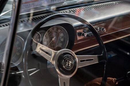 Odometer dashboard oldtimer