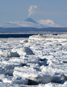 The eruption seascape wave