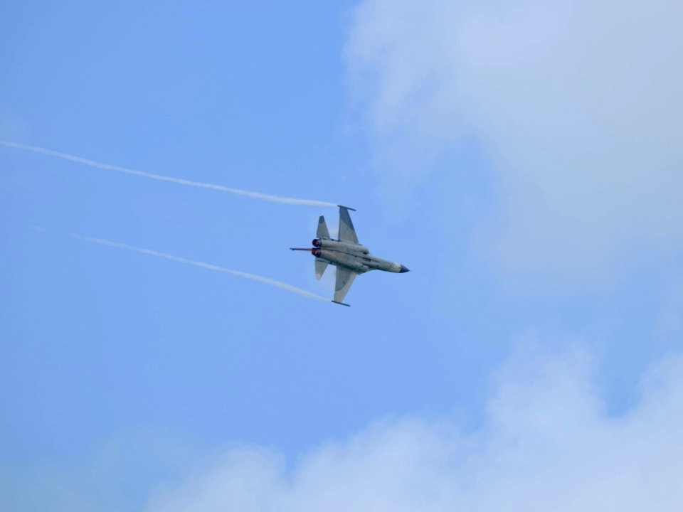 ROCAF F-CK-1A 1427 Demonstration Flight at Gangshan AFB 20170812b