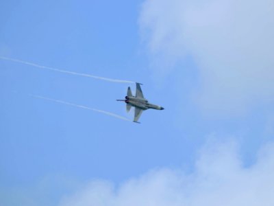 ROCAF F-CK-1A 1427 Demonstration Flight at Gangshan AFB 20170812b