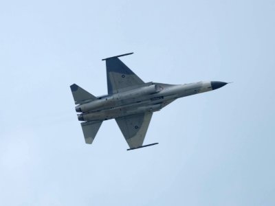 ROCAF F-CK-1A 1427 Demonstration Flight at Gangshan AFB 20170812a
