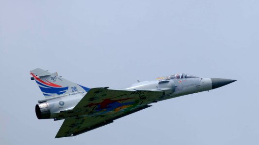 ROCAF Mirage 2000-5EI 2017 Demonstration Flight at Gangshan AFB 20170812b