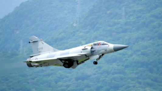 ROCAF Mirage 2000-5EI 2016 Taking off from Hualien Air Force Base 20160813f