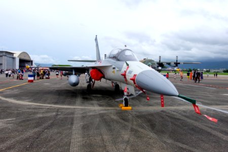 ROCAF F-CK-1B 1614 Display at Hualien AFB Apron 20160813Fa