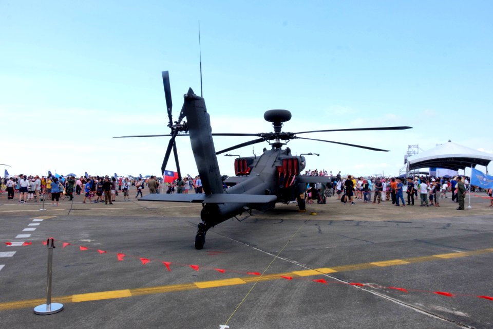 ROCA AH-64E 824 Display at Gangshan Air Force Base Rear View 20170812