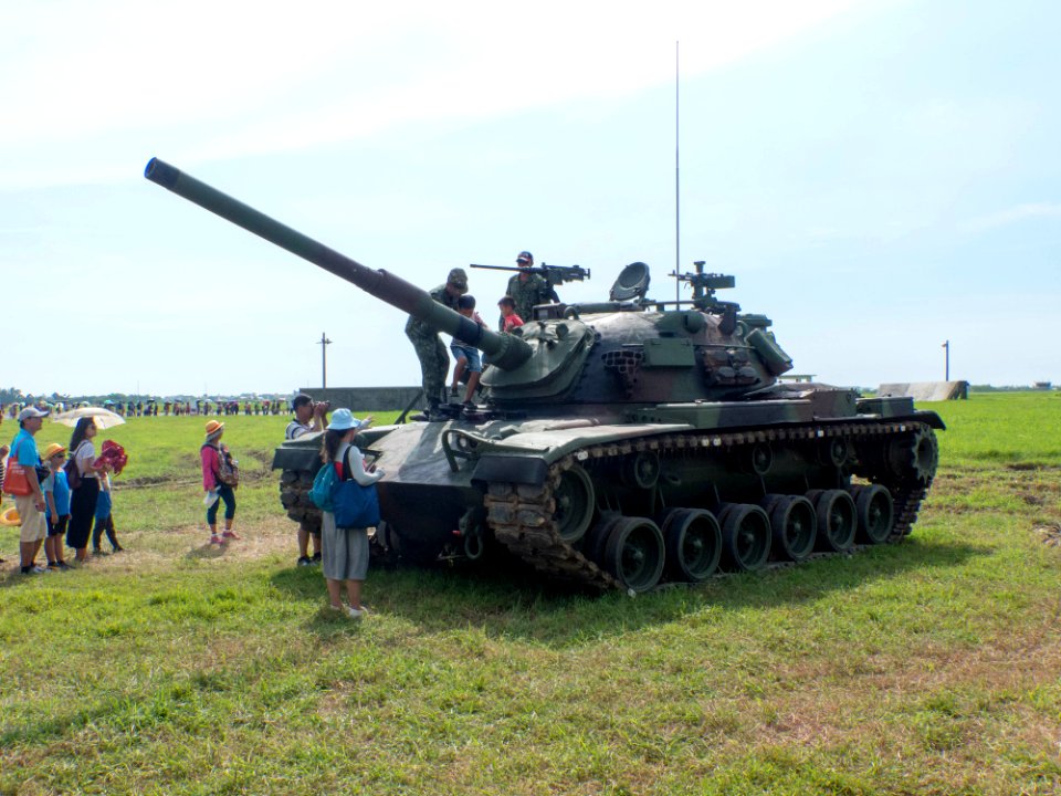 ROCA CM-11 Tank Display at Gangshan Air Force Base 20170812b