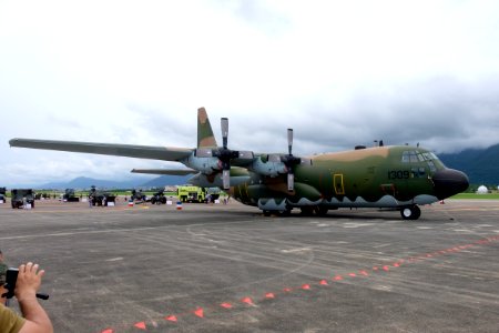 ROCAF C-130H 1309 Display at Hualien AFB Apron 20160813Fa