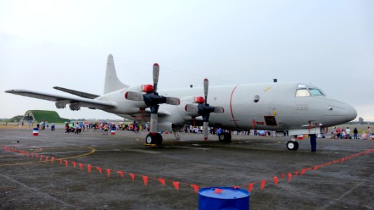 ROCAF P-3C 3308 Display at Hsinchu Air Force Base 20151121a