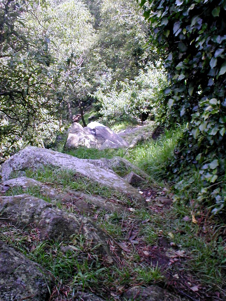 Rocas en el Calvario de Toluca