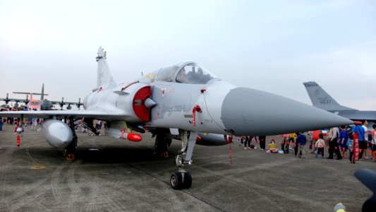 ROCAF Mirage 2000-5EI 2013 Display at Hsinchu Air Force Base Apron 20151121