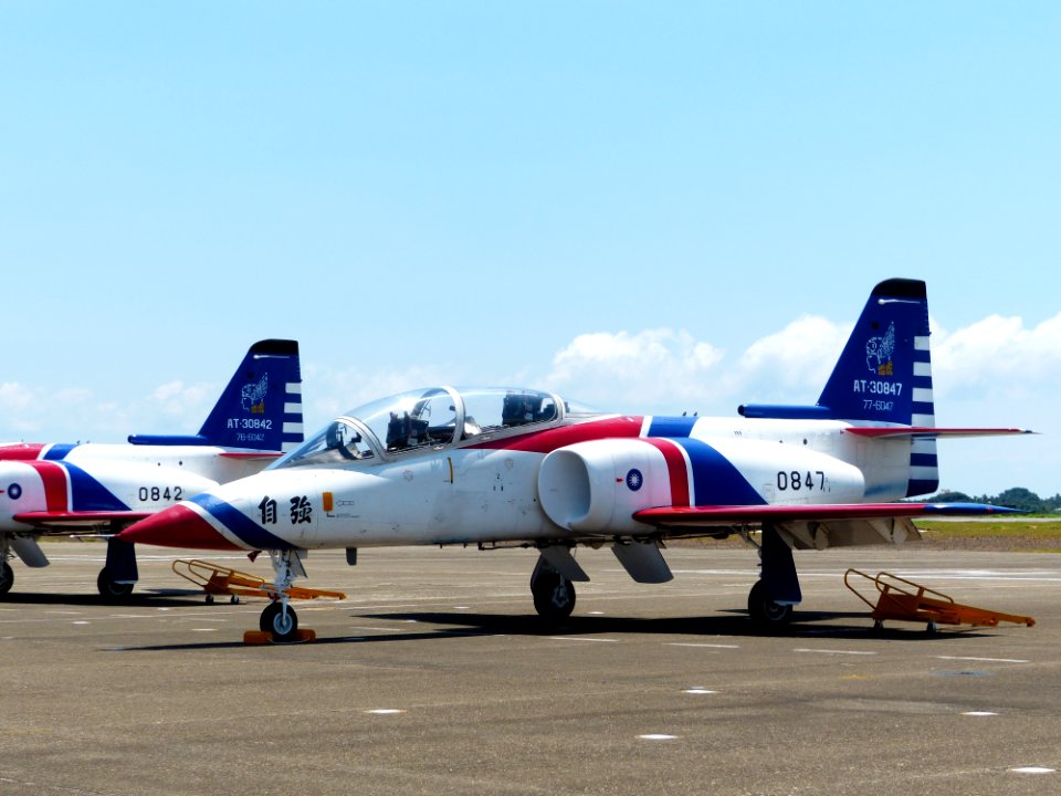 ROCAF Thundertigers AT-3 0847 at Tainan Air Force Base 20130810