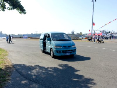 ROCN Mitsubishi Space Gear Riding Passenger in Zuoying Naval Base 20141123