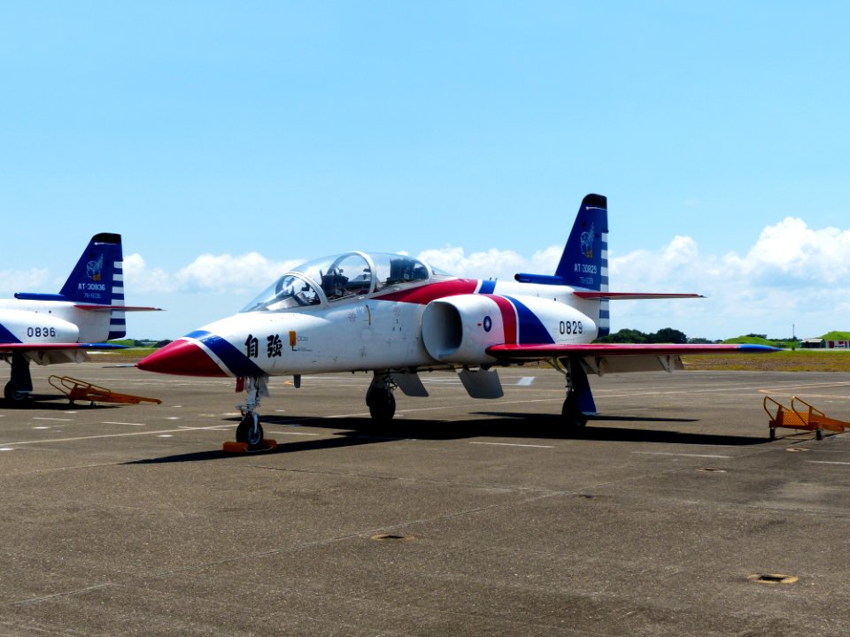 ROCAF Thundertigers AT-3 0829 at Tainan Air Force Base 20130810