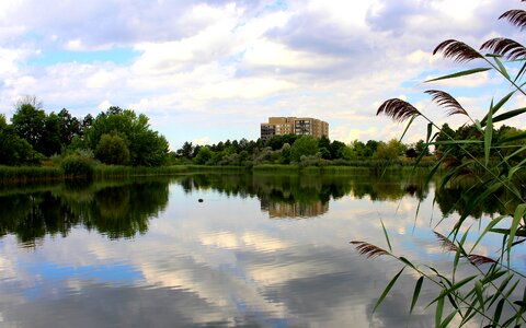 Nature sky houses