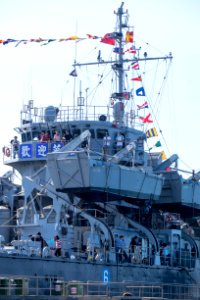 ROCN Chong Bang (LST-230) Bridge Close up 20141123