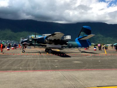 ROCAF S-2T 2220 Display at Hualien Air Force Base Apron 20170923ic