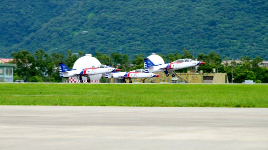 ROCAF Thundertigers AT-3s Taking off fron Hualien Air Force Base 20160813d