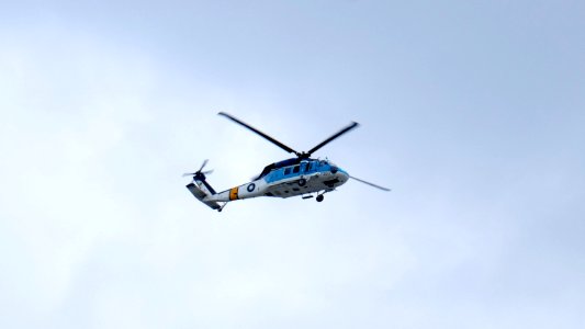 ROCAF S-70C 7003 Taking off from Songshan Air Force Base 20150629a