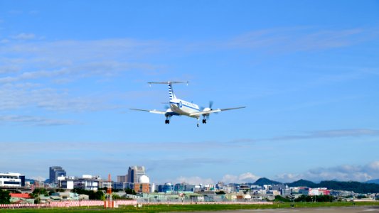 ROCAF BH-1900C 1902 on Final Approaching at Songshan Air Force Base 20151222b