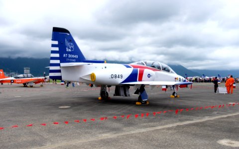 ROCAF AT-3 0849 Display at Hualien AFB Apron 20160813Fb