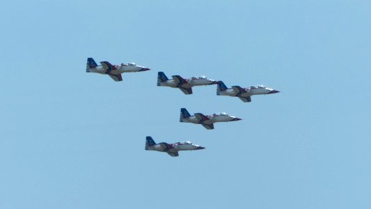 ROCAFA AT-3s Flypasts over Gangshan Air Force Base 20170812b