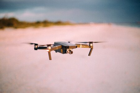 Helicopter photography blur