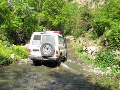 Red Crescent Society of Nishapur - Mountain rescue 01