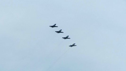 ROCAFA AT-3s Flypasts over Gangshan Air Force Base 20170812e