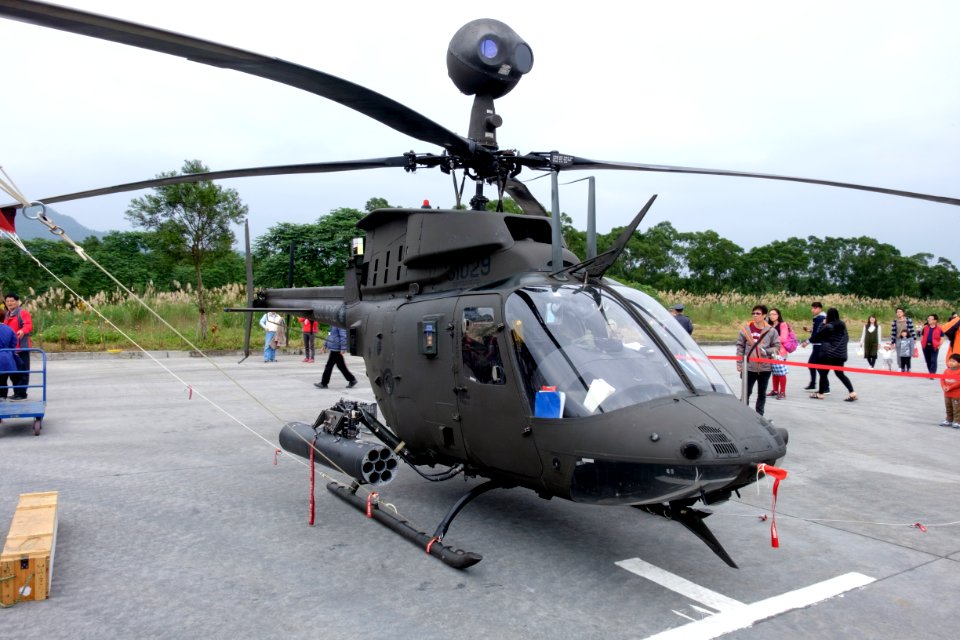 ROCA OH-58D 620 Display at Hongchailin Camp 20161224b