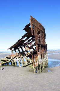 Beach sky boat photo