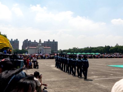 ROCA Dragon Team Crew Leaving Ground after Mission Completed 20140531