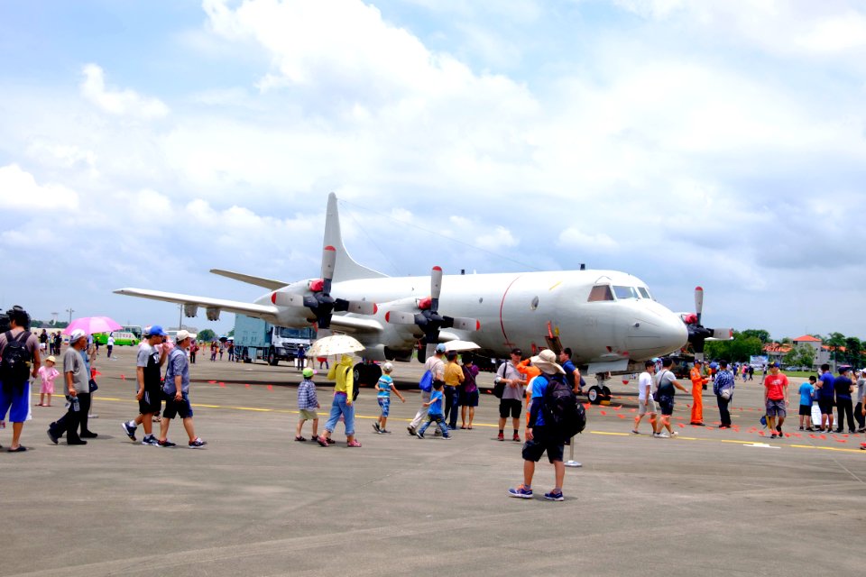 ROCAF P-3C 3311 Display at Gangshan Air Force Base Apron 20170812Fa