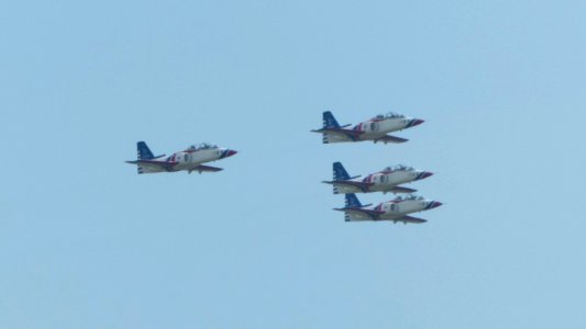 ROCAFA AT-3s Flypasts over Gangshan Air Force Base 20170812d