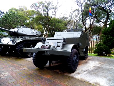 ROCA M2A1 Halftrack Display at Tanks Park, Armor School 20130302